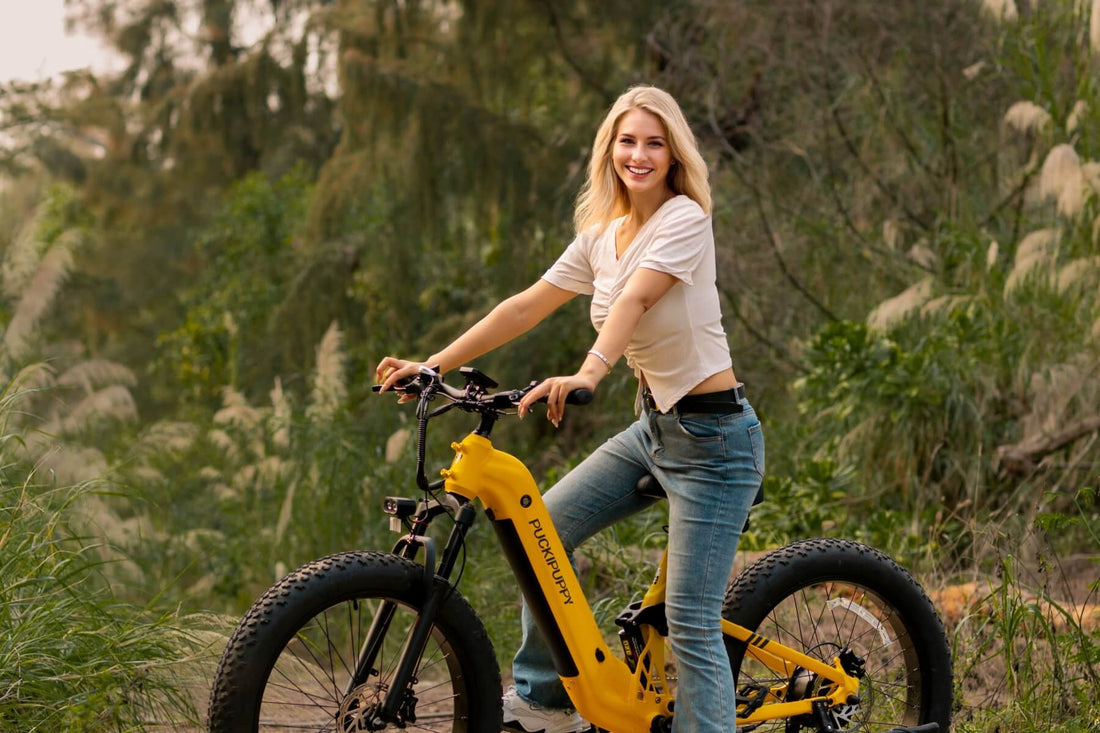 Puckipuppy's All Terrain Fat Tire Electric Bike For Hunting