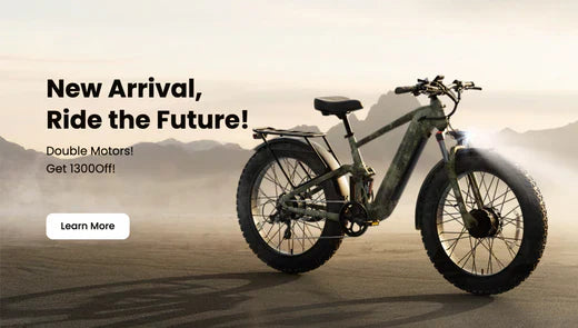 Puckipuppy GoldenR: Best Dual Motor Fat Tire Electric Bike